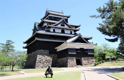 堀尾吉晴が月山富田城から移転して隠岐・出雲24万石の拠点として縄張りした松江城に4年ぶり3度目の登城