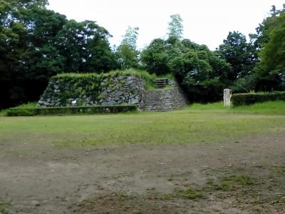 二俣城跡を見た