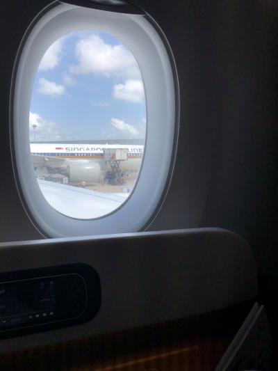 2019年　12月　バリ島旅行記　最終章　SQ ビジネスクラス　SIN/SFO 搭乗記