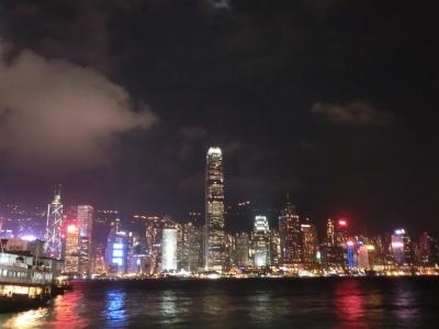 香港　マカオ　50代女子ひとり旅　2018.11　３泊5日　①まずは夜景を観よう!　１日目