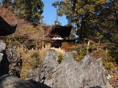 2019年冬　京都と奈良のひとり旅 二日目【１】　西国三十三観音霊場巡り、岩間寺と石山寺