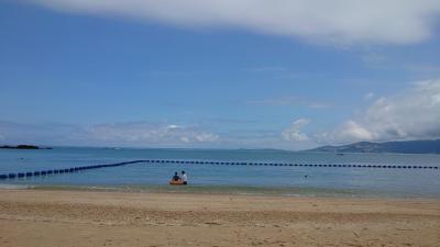 二度目のハレクラニ沖縄は夫と一緒に☆リゾートステイを満喫できて最高!!  ２日目 : ビーチとプールで泳ぎ真っ黒に@@