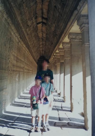 2000年1月子連れカンボジア旅(1)☆今も目を閉じて浮かぶのは、アンコールワットの優美なシルエット(*^-^*)
