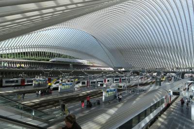 シニアチケットで節約旅行　ブリュッセル北駅からリェージュ・ギーメン駅へ