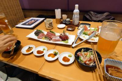 沼津魚がし鮨 三島駅南口店の夕食　