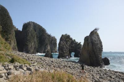 西伊豆のマニアックな景色を見物しながら堂ヶ島温泉に泊まる旅