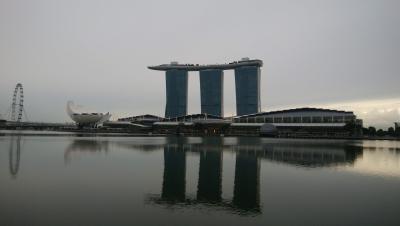 シンガポール　ベイエリア1周ウォーキング