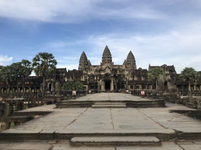 新型コロナでアンコールワットがガラガラの状態になっている