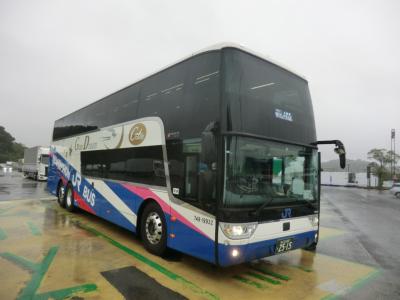 西日本フェリー旅・その1.西日本JRバス/グラン昼特急13号乗車記(東京→大阪)