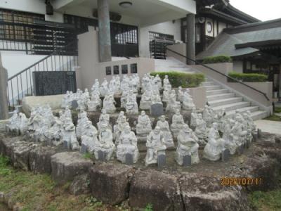 柏市の藤心・慈本寺・羅漢・石仏