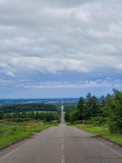 とらべるまんwithコロナの北海道2020年　道は真っすぐがいい　6月28日　1/2