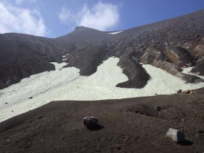 旭岳と十勝岳、さらに東部のトムラウウシ近くまで3泊4日の旅（2）～十勝岳登山+温泉・野渓もあった