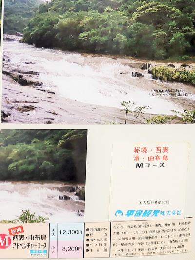 沖縄県５日間-3　西表島　1997/暮　マリユドゥの滝-アドベンチャーコース☆由布島-亜熱帯植物楽園も