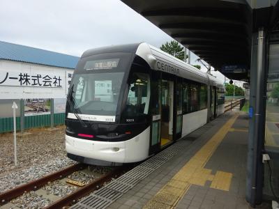 ソロリと遠出・市内電車とつながった富山港線へ【その４】　いよいよ富山港線に乗る　そのまま市内線へ