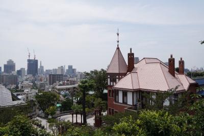 20200720-1 神戸 北野行って、天満神社と、風見鶏の館、萌黄の館、ラインの館