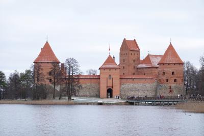 トラカイ城: おとぎの国バルト３国とフィンランド８日間