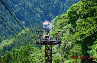 2020 梅雨明け Go To Travel 甲府と身延山《2日目-2：身延山ロープウェイ登頂》