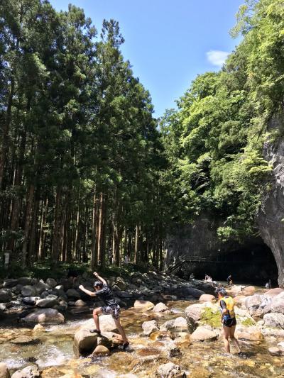 家族キャンプ 2020年8月 （長男11歳、次男9歳）IN 天川村 松林山上川キャンプ場　1日目