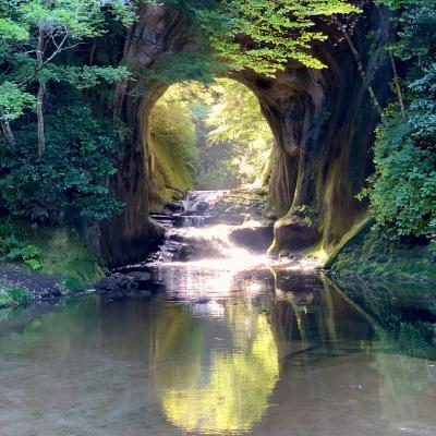 利根川も江戸川も海ほたるも越えない夏の旅<1>～濃溝の滝と大山千枚田