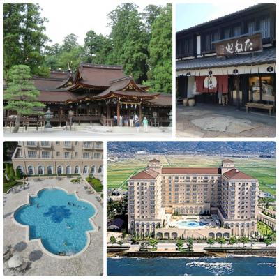 お盆は琵琶湖で（多賀大社＆XIV琵琶湖＆たねや）