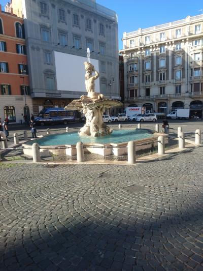 はじめてのイタリア ローマ 一人旅 2018年 6日目（トレビの泉、ナヴォーナ広場）