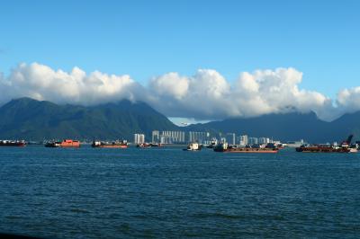 香港★蝴蝶灣へ　屯門の海沿い散歩