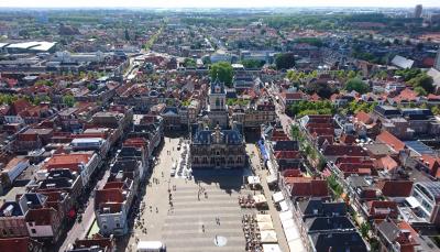 涼しきオランダ・ベルギーの夏（２）　デルフトの眺望