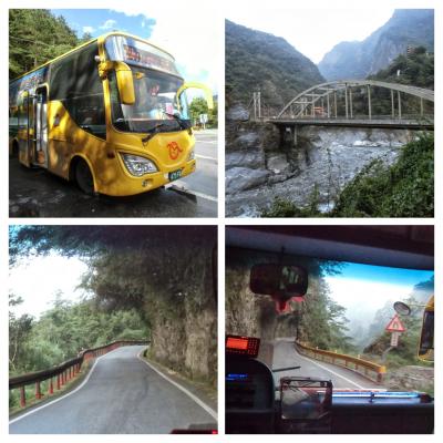 2013.06 列車とバスで台湾横断（９）梨山から1141路バスにて、太魯閣を突っ切り花蓮へ。