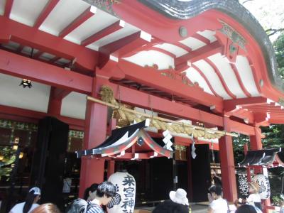 来宮神社を参拝しました。