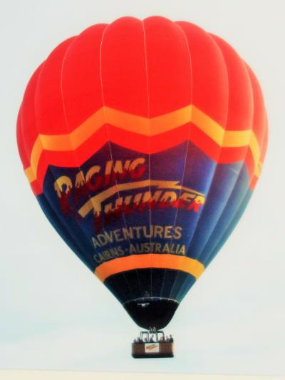 ケアンズ1999暮・7Days-2  熱気球-バルーン-フライト60分　☆マリーバ/早朝～浮遊～