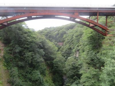 福島・西郷村（新甲子温泉・雪割橋・まるごと西郷館）をドライブ