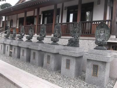 長津田の寺社巡り： 八坂神社，大石神社，大林寺，王子神社