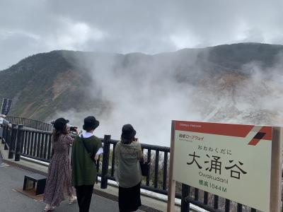 2020年8月　家族旅行　1泊2日　　箱根　はなをり　go to