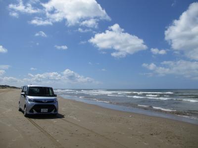 千里浜から時計回りに能登西海岸～輪島～見附島～能登島ドライブ