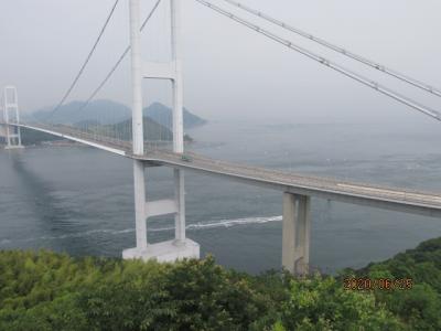 愛媛（伊予一国）ドライブ巡礼（６６）しまなみ海道展望台へ。