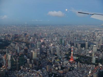 JALどこかにマイルで日帰り那覇にまいる☆スカイツリー・東京タワー　都心上空な着陸
