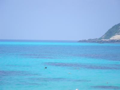 沖縄でシュノーケル三昧☆その３☆渡嘉敷島（阿波連ビーチ）