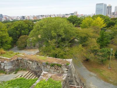 無計画の旅Part1 思いがけず福岡城跡へ。おまけに福岡市美術館へも。