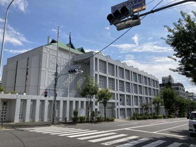 2020秋の大使館巡り(2)池尻大橋駅から目黒駅