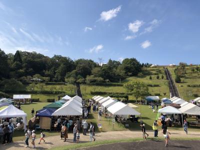 久しぶりのお出かけは、信楽セラミック・アート・マーケットin陶芸の森と蕎麦「市のせ」へ