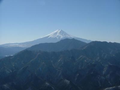 大月秀麗富嶽十二景4番-滝子山登山　