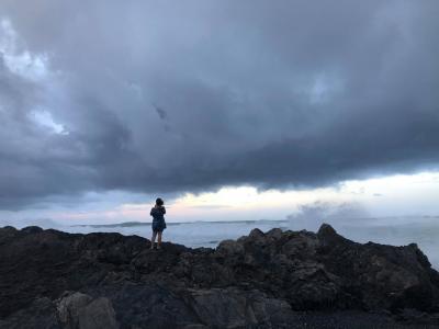 友人たちと徳島から室戸岬を目指して週末旅行