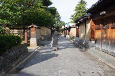 金沢に娘と女子旅、武家屋敷跡、スイーツ巡り。小松空港へ