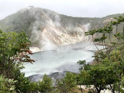 北海道　その８☆大湯沼・奥の湯・天然足湯編