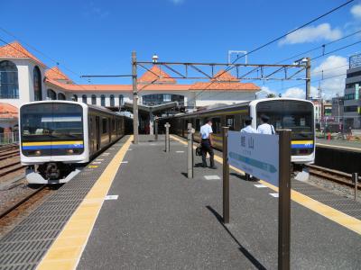南房総ゆったり温泉宿ステイ（５終）内房、総武快速、横須賀線２階建グリーン車で電車の旅