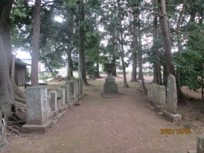 柏市の旧沼南町・箕輪・香取神社・石仏