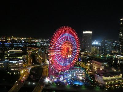 横浜ベイホテル東急（後）夜景、ディナー、サンライズ、モーニング編