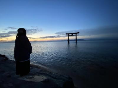 2020.10高島のコキアが見たくて～白髭神社・メタセコイヤ並木・箱館山・竹生島