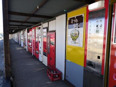 相模原のレトロ自販機聖地と五大桜の石戸蒲ザクラ、スーパービュー踊り子と東武スペイシア、MAXときで巡る