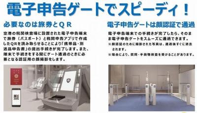 税関検査場電子申告ゲートを利用してみた